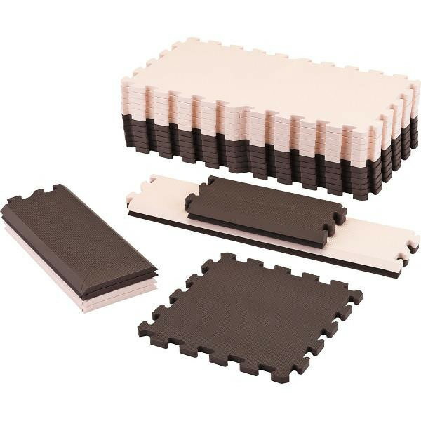 【ブラックフライデー限定クーポン配布中】リトルプリンセス 抗菌フロアーマット ベージュ＆ブラウン ギフト 贈り物 お祝い お歳暮 お中元 プレゼント 御礼 お礼 御歳暮 御中元 贈答品 粗品 熨斗 のし お返し 内祝い 快気