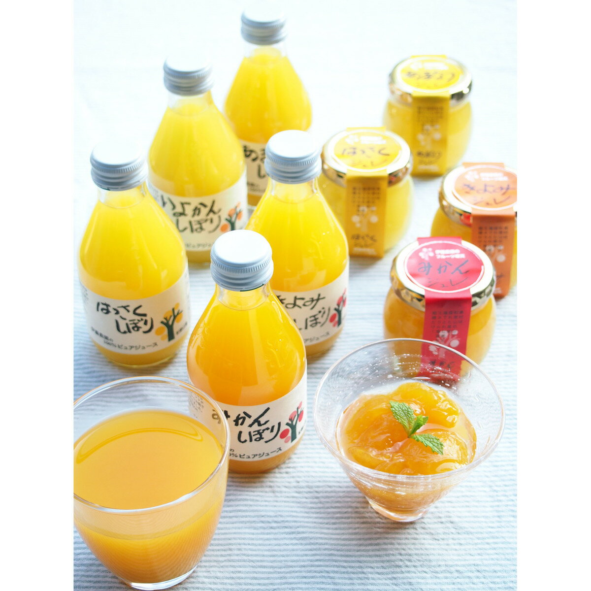 和歌山 「伊藤農園」 柑橘ジュース＆寒天ジュレセット 熨斗対応可 美味しい グルメ 御歳暮 お歳暮 お中元 御中元 快気祝い お見舞い お礼 ギフト 贈答 内祝 お返し 詰め合わせ 香典返し 快気祝い お供え プレゼント お土産 手土産 差し入れ