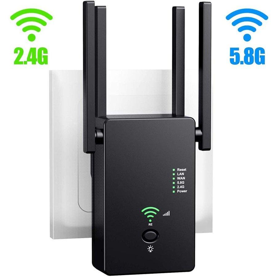 WIFI無線LAN中継器 1200Mbps Wi-Fi 中継機 