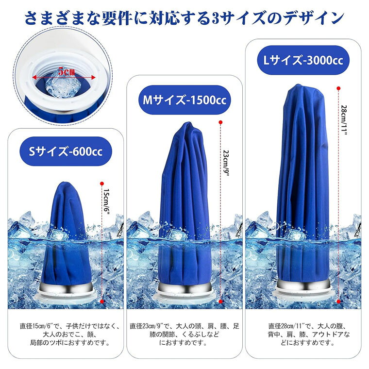 アイシング 氷嚢 アイスバッグ 氷のう アイシングバッグ アイシングセット スポー...