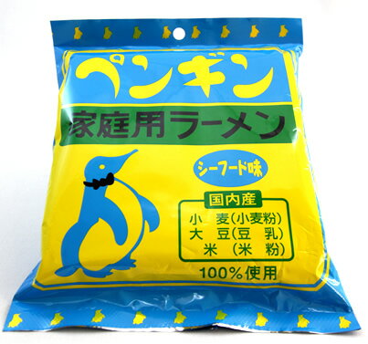 【小笠原製粉】ペンギンラーメン　シーフード1食詰