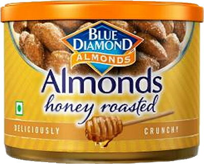 BLUE　DIAMOND　ALMONDS(ブルーダイヤモンド　アーモンド)　ハニー味　ローストアーモンド　150g缶【ホワイトデーにおすすめ】