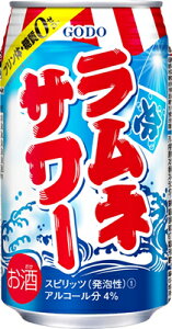 【合同】GODO ラムネサワー 350ml×24本