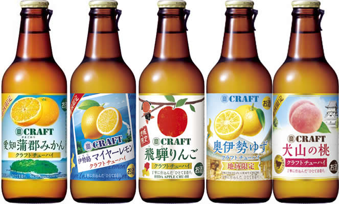 【宝酒造】宝CRAFT　宝クラフトチューハイ　東海エリア最強よくばりパック　330ml×12本（蒲郡4本・他各2本）