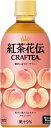 【コカ・コーラ】紅茶花伝　CRAFTEA　クラフティー　贅沢しぼりピーチティー　440ml×24本