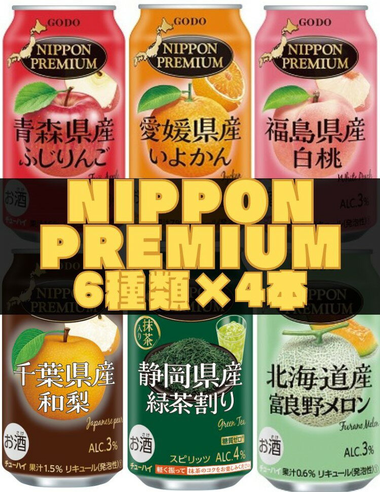 【合同】NIPPON PREMIUM　ニッポンプレミアム　よくばりパック　6種類×各4本(24本) 1