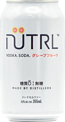 【ABI】ニュートラ　ウォッカソーダ　グレープフルーツ　355ml缶×24本のサムネイル