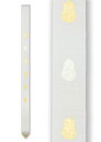 タペストリー 麻100% 細タペ 本金箔「六金瓢」n-20sp2 10×170cm 日本製