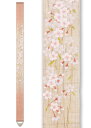 タペストリー 麻100% 細タペ「紅しだれ桜」Ts-820 10×170cm