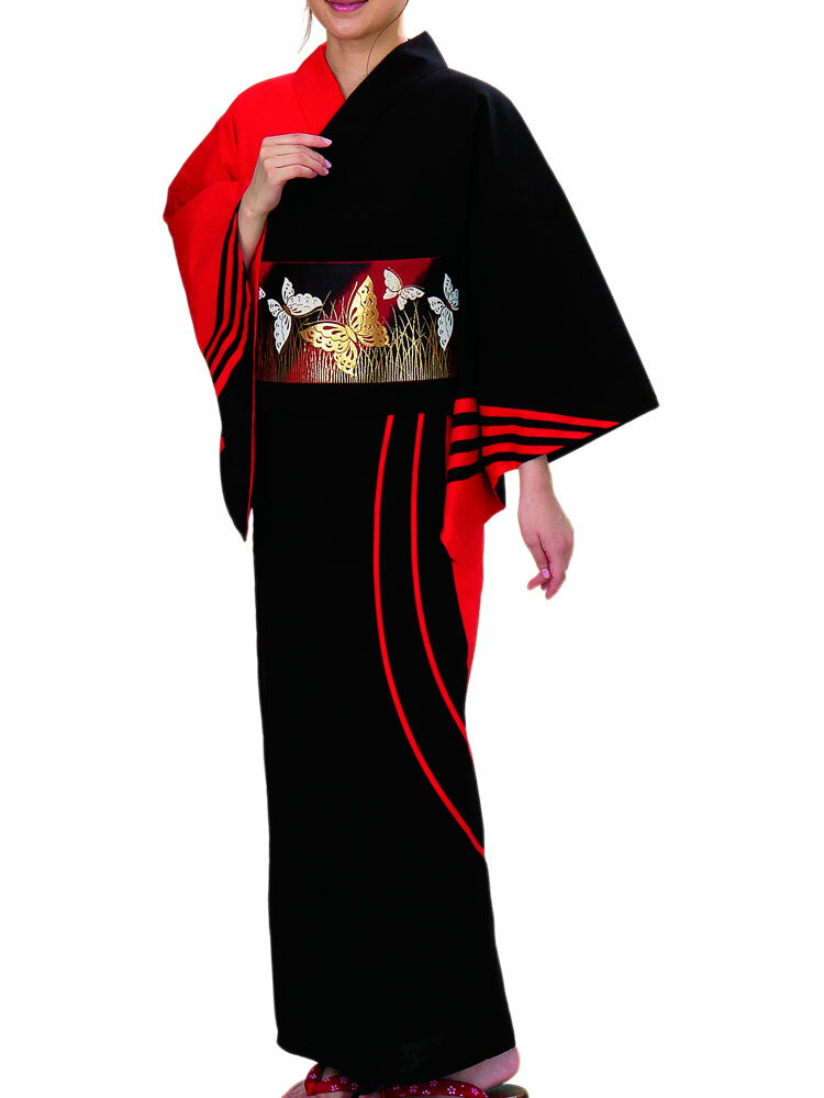 浴衣 反物 よさこい 本絵羽ゆかた 踊り用 稽古用 日本製 3708　習い事 舞踊 民謡 浴衣 盆踊り