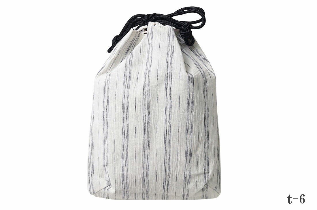 信玄袋 メンズ 日本製 近江ちぢみ 綿麻 巾着 和装小物 プレゼント 父ギフ プレゼント 父の日