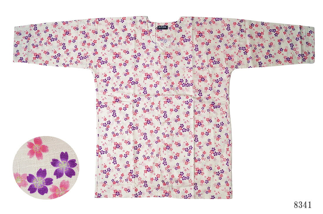 鯉口シャツ メンズ レディース　M/L/LL 日本製　お祭り衣装 父ギフ プレゼント 父の日