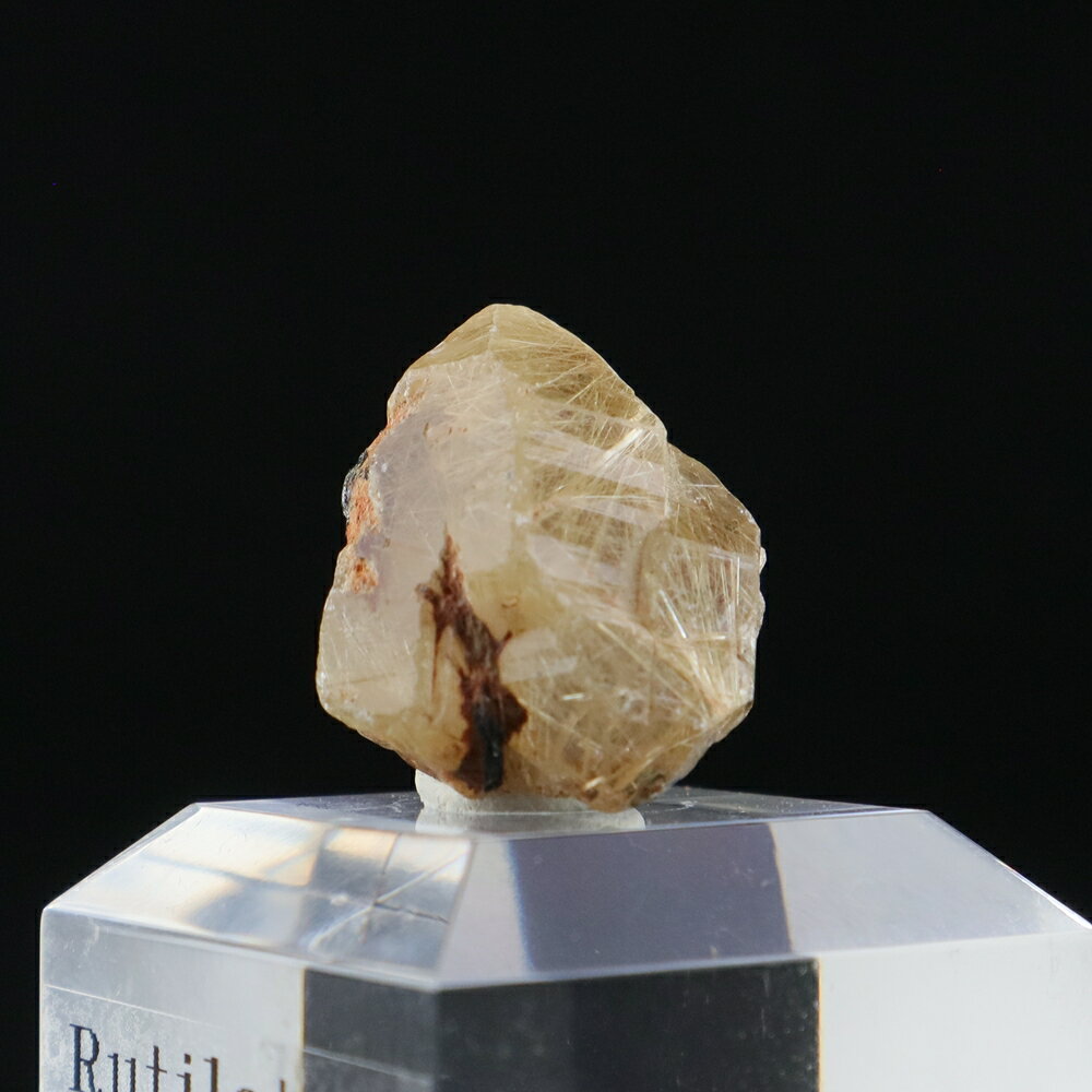  一点物 ゴールドルチルクォーツ（金針水晶）原石 / ブラジル産