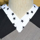 シャイニースターブラック 刺繍 半衿 こだわり半襟