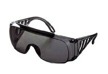 Rakuten - TRUSCO／トラスコ中山(株) 一眼型サイド付セーフティグラス グレー GS-33 GY