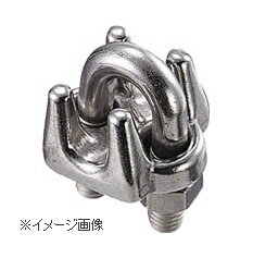 TRUSCO／トラスコ中山(株) ワイヤークリップ ステンレス製 8mm用（1個入） TWC-8