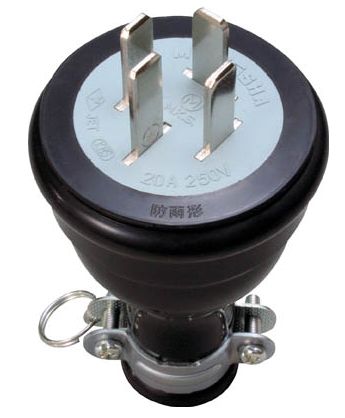 Rakuten - 明工／(株)明工社 防水プラグ接地3P MP2520