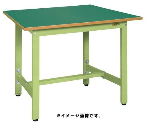 【代引き不可】【時間指定・日祝着不可】SAKAE/サカエ 軽量高さ調整作業台TKSタイプ （組み立て式） 均等耐荷重200kg 間口1200mm TKS-127F