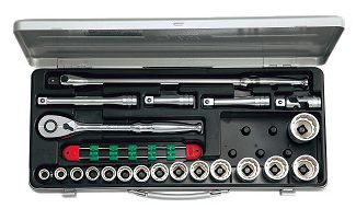 KTC／京都機械工具(株) 12．7sq．ソケットレンチセット［21点］TB415BX