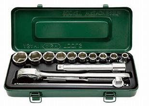 ASH／旭金属工業(株) 6角ソケットレンチセット12．7□×13PCS VJS4101