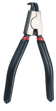 Rakuten - TRUSCO／トラスコ中山(株) スナップリングプライヤー 140mm（軸用・曲爪） TRP-140SB