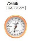 Rakuten - シンワ測定 温湿度計 丸型 サーモU-3 6.5cm 72669