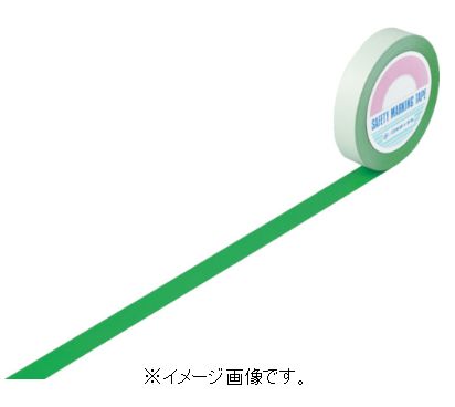 ●サイズ：25mm幅×20m ●材質：オレフィン樹脂（表面ポリエステル加工） ●厚み：0.2mm ●室内床の区域標示用に ※100m巻のみ箱入りです。