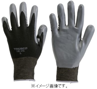 【スーパーSALE期間ポイント5倍】TRUSCO/トラスコ中山(株) 組立検査用ニトリル手袋 Lサイズ TGW-370L