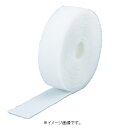 TRUSCO/トラスコ中山(株) マジックバンド(R)結束テープ 両面 白 40mm×25m MKT-40250-W