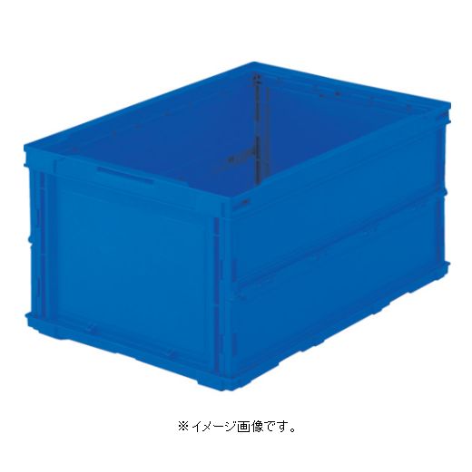 Rakuten - TRUSCO/トラスコ中山(株) オリコン 薄型折りたたみコンテナ 40L ダークブルー 収納・物流・保管用品 TR-O40B（DB）