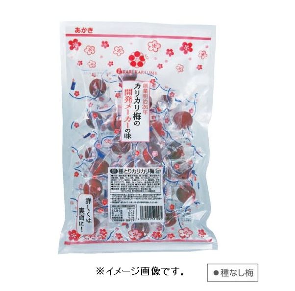 【熱中症対策に！】【※軽税】種とりカリカリ梅 210g 種なし梅 暑さ対策 熱中症対策 375724