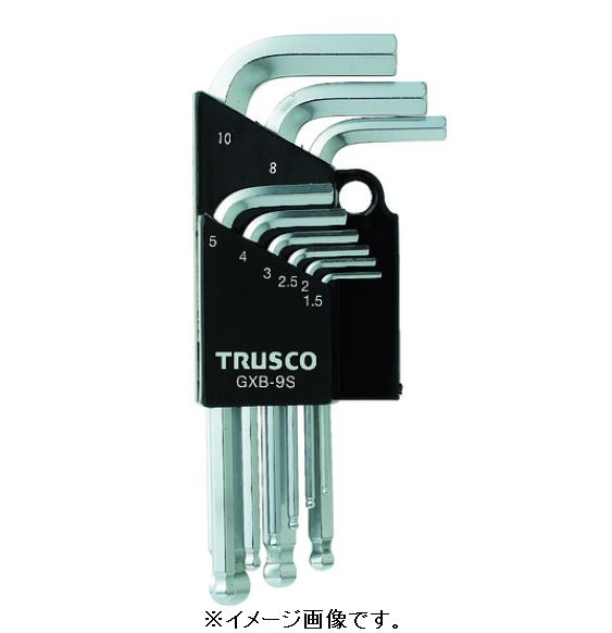 Rakuten - TRUSCO/トラスコ中山（株） ボールポイント六角棒レンチセット 9本組 GXB-9S