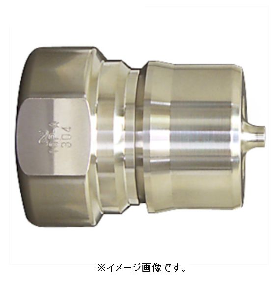 日東工器 10P-A SUS FKM SPカプラ タイプA ステンレス製 ふっ素ゴムFKM X－100（19126） 10P-A SUS FKM