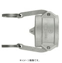 日東工器 L-10PD-AL レバーロックカプラ（プラグ用キャップ） 相手側取付サイズ：1 1／4インチ L-10PD-AL