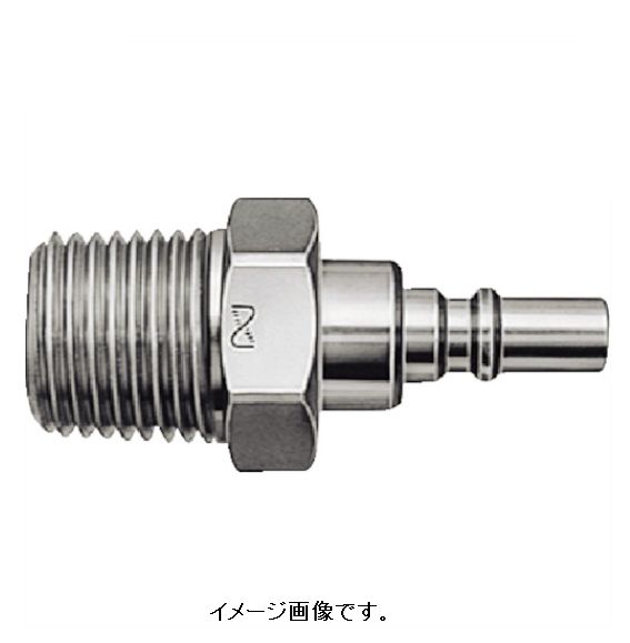 Rakuten - 【追跡可能メール便可】日東工器 MC-10PM SUS チューブ継手 マイクロカプラ ステンレス製 めねじ取り付け用（28373） MC-10PM SUS