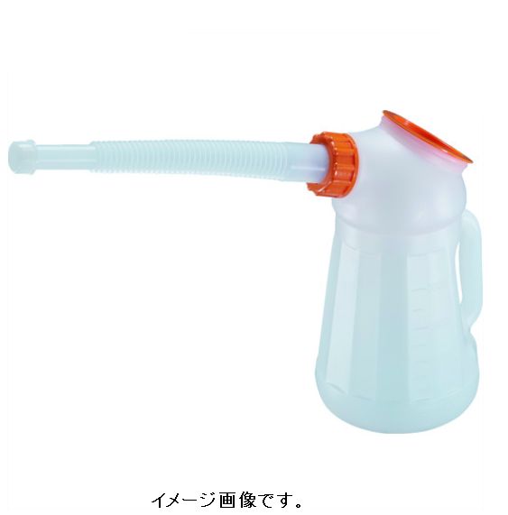 Rakuten - TRUSCO/トラスコ中山 オイルジョッキ ピノッキオ1L ノズル・本体蓋付 網付 PN-1