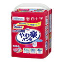 サルバ 白十字 パンツタイプ やわ楽 しっかり長時間 L~LL 5回 16枚 大人用紙おむつ【歩ける方・座れる方に】