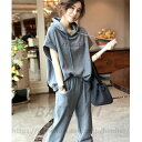 ジャージ 上下セット レディース ジャージ 半袖 パンツ セットアップ 女の子 おしゃれ 上下 スウェット ギフト 春 夏 セットアップ 大きいサイズ ルームウ...