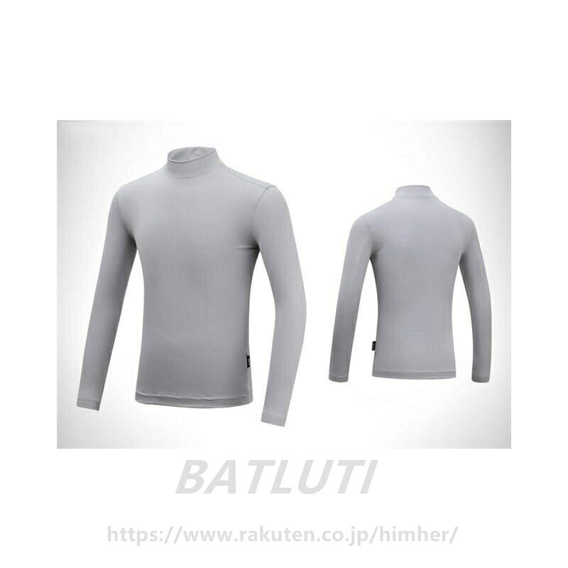 BATLUTIのゴルフインナーシャツ キッズ ゴルフウェア ジュニア ゴルフシャツ 女の子 UVカット 薄手 夏物用 薄物 長袖 下着 日焼け止め　人気 オシャレ ゴルフシャツ ストレッチ ゴルフウェア 送料無料｜アングル3