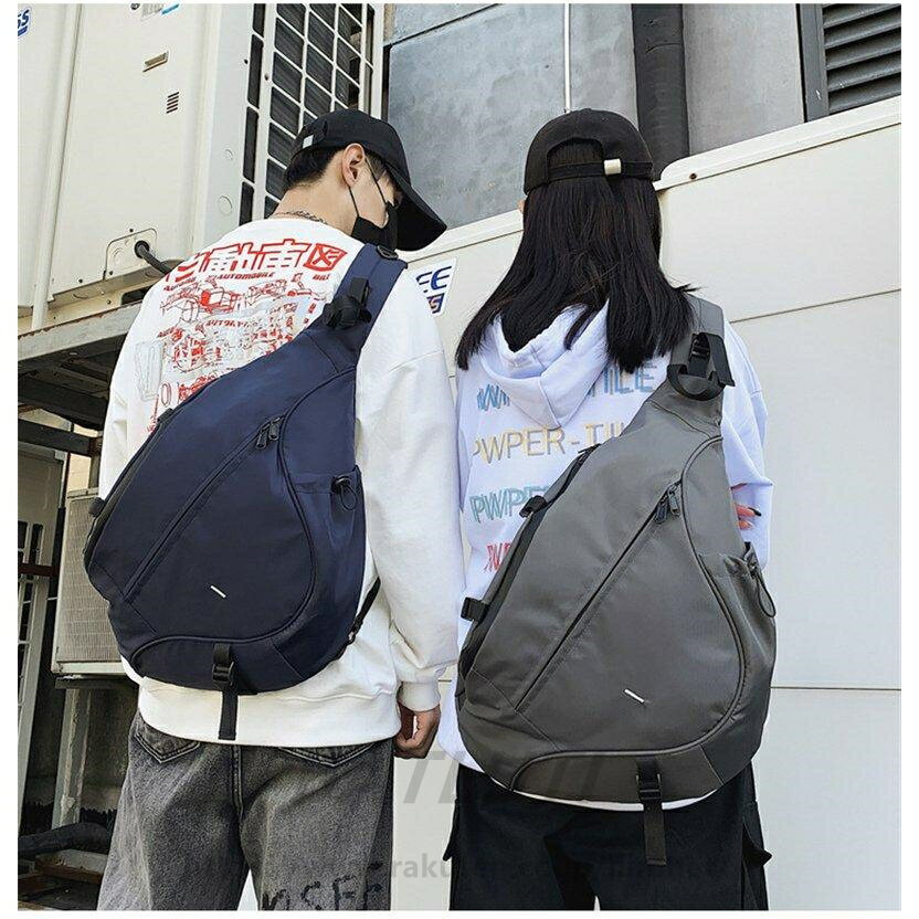 Rakuten - ボディバッグ ショルダーバッグ 大容量 大きめボディバッグ 斜めがけバッグ ワンショルダーバッグ 肩掛けバッグ メンズ 通学 通勤 レディース