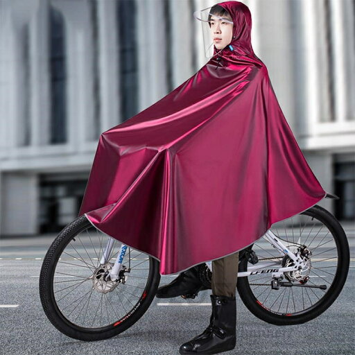レインコート 自転車 男女兼用 レディース メンズ 女性 男性 ロング丈 レインウェア カッパ ポンチョ 防水 おしゃれ 軽量 バイク用 通勤 通学 雨具 防風 耐久性 豪雨 梅雨対策 リュック対応 レインポンチョ 通勤 ロング 袖付き ランドセル対応 袖付き 袖あり 二重ツバ 大きい