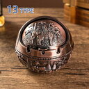 アンティーク調 プレゼント タバコ 簡単便利 蓋付き カフェ バー ホテル 誕生日 大容量 タバコ 飲食店 おしゃれ 灰皿 卓上タイプ 灰皿 インテリア 贈り物...