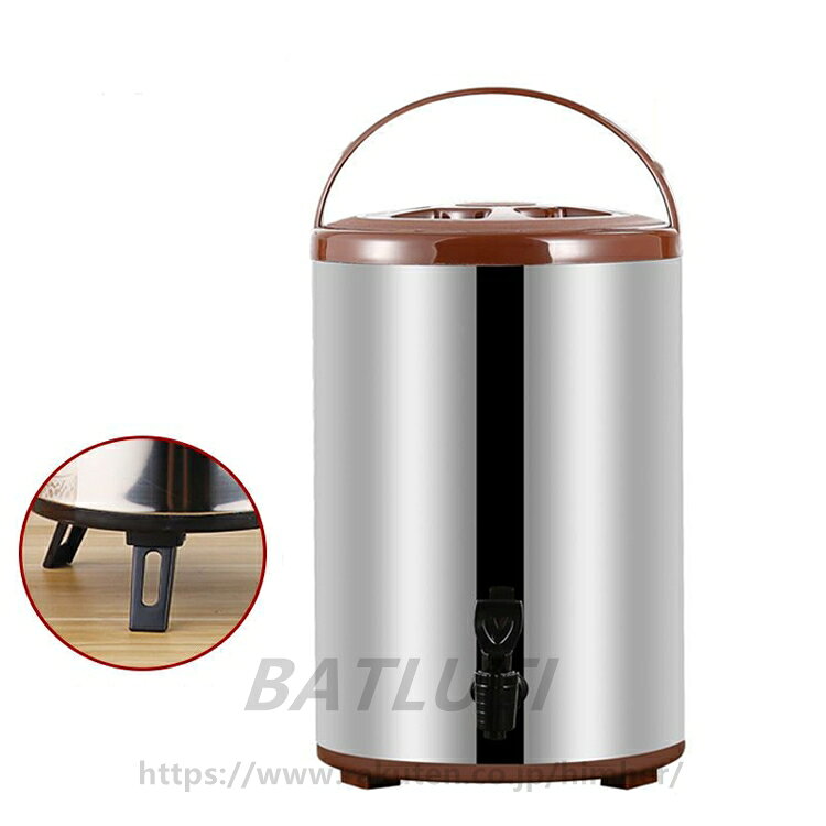 ウォータージャグ ウォータータンク 10L 保冷 保温 ピッチャー 大容量 ポット ステ...