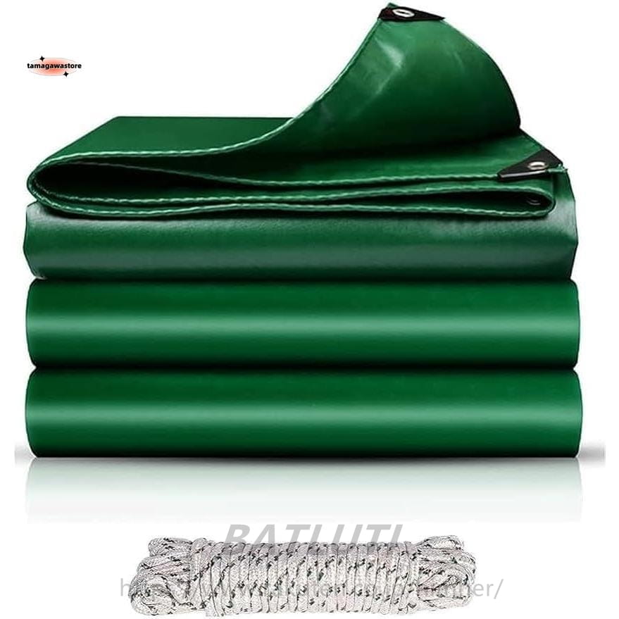 トラックシート 2m 3m 4m 5m 6m 7m 8m対応 450g/m2厚手 防水仕樣 PVC帆布 ゴムロープ付属 トラックシー..