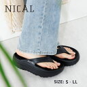 【SALE/30%オフ】リカバリーサンダル レディース 卑弥呼 ひみこ NICAL 二カル にかる 公式 送料無料 25SS リカバリー トング サンダル 554209 履きやすい 歩きやすい 軽量 黒 クロ ブラック ベージュ ブラウン