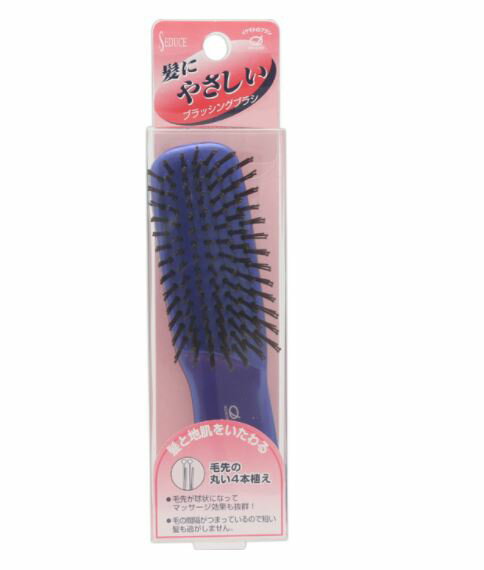 セデュウス ヘアブラシ 【レターパック可】池本刷子工業　SEN-455BL　髪に優しい　セデュウスヘアブラシ