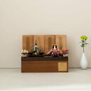 雛人形 オシャレ モダン【七宝本金蒔絵収納台 正絹有職菊塵】ひな人形 赤ちゃん 出産祝い ひな祭り おひなさま