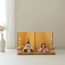 ひな人形 木目込み おしゃれ ナチュラル コンパクト かわいい 栞 幸一光