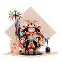 五月節句 男の子 五月人形 鎧着大将飾り 幸一光 鉄平 折り畳み屏風 送料無料