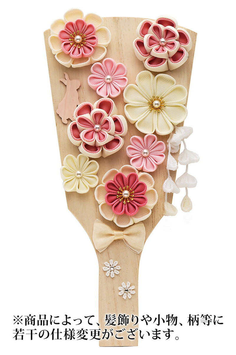 羽子板 単品 白木リボン 9号 【2026年度新作】 h081-mm-hg2615-9